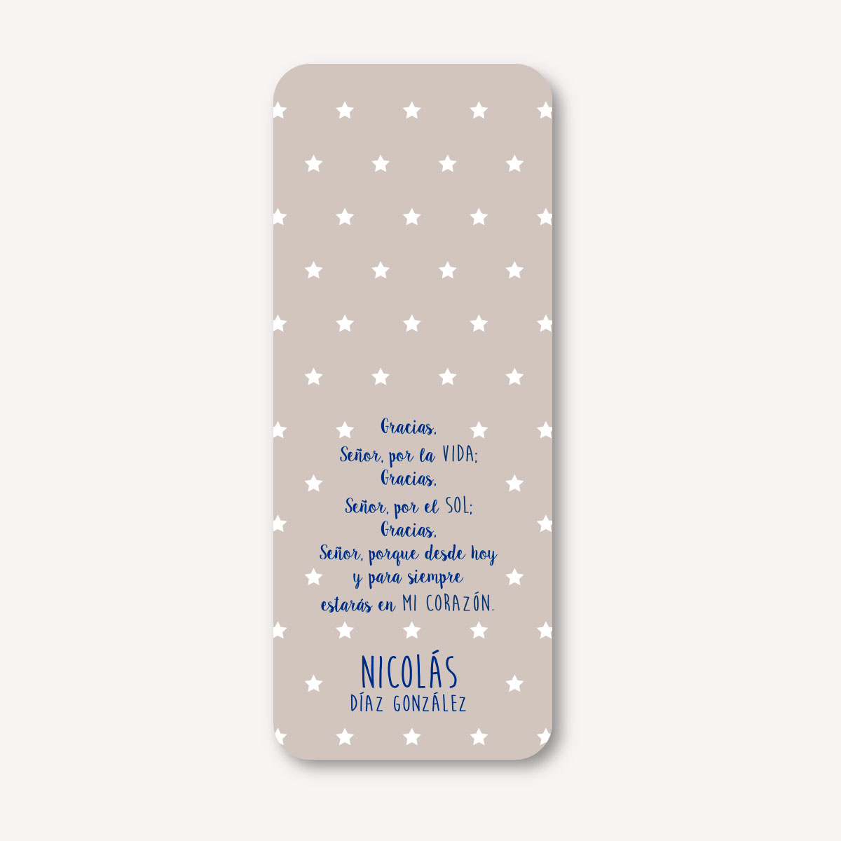 Recordatorio Comunión "Angelito y libro" - Imagen 3