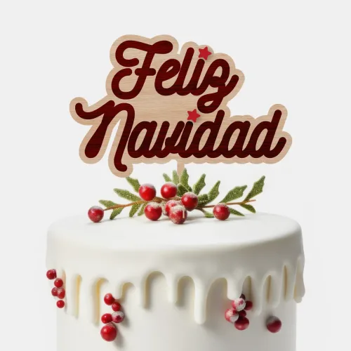 Topper Feliz Navidad