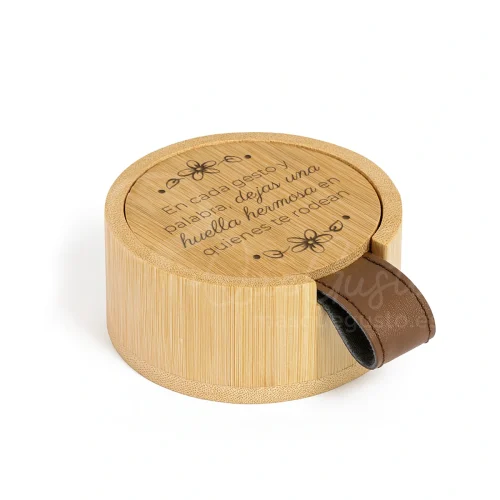 Joyero mensaje huella